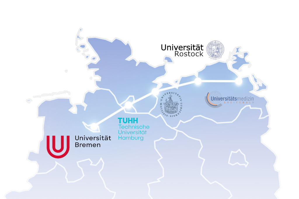 Norddeutsche Universitäten und Krankenhäuser.